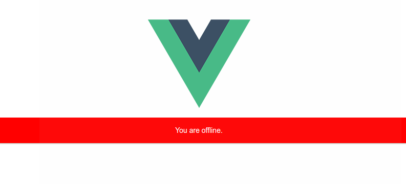 Let users know when they are offline with this Vue component